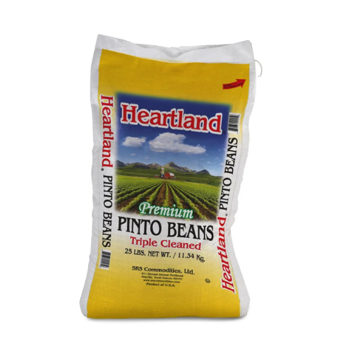 Pinto Beans - 25 lb, Heartland - Triple Cleaned