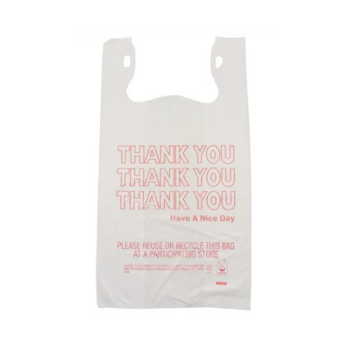 T-SHIRT BAG 11.5X6X21 (THANK YOU)13MIC 1000CT
